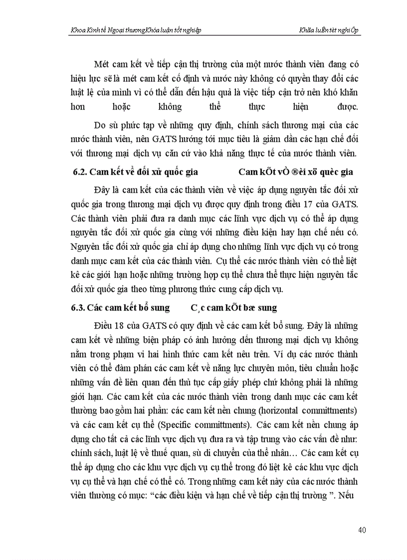 image for page Hiệp định chung về thương mại dịch vụ của WTO và các giải pháp mở cửa thị trường dịch vụ Việt Nam trong điều kiện gia nhập WTO