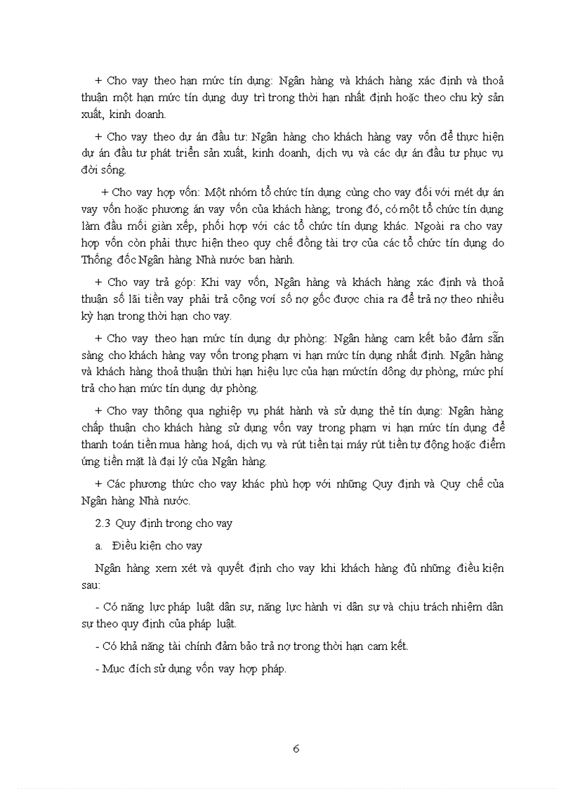 image for page Thực trạng cho vay đối với kinh tế ngoài quốc doanh tại ngân hàng công thương đống đa