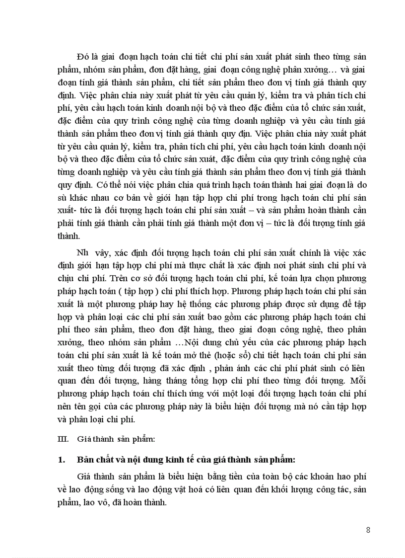 image for page Hạch toán chi phí sản xuất và tính giá thành sản phẩm Xây lắp