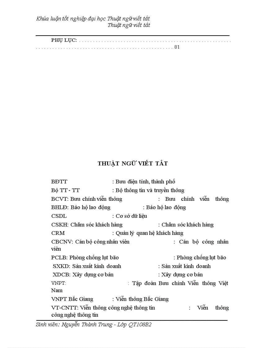 image for page Hoàn thiện công tác quản lý và chăm sóc khách hàng lớn của VNPT Bắc Giang