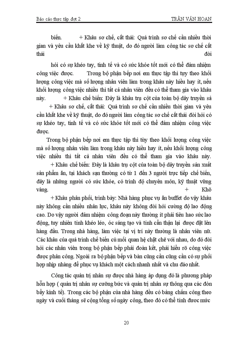 image for page Thực tập NHÀ HÀNG THÀNH LONG