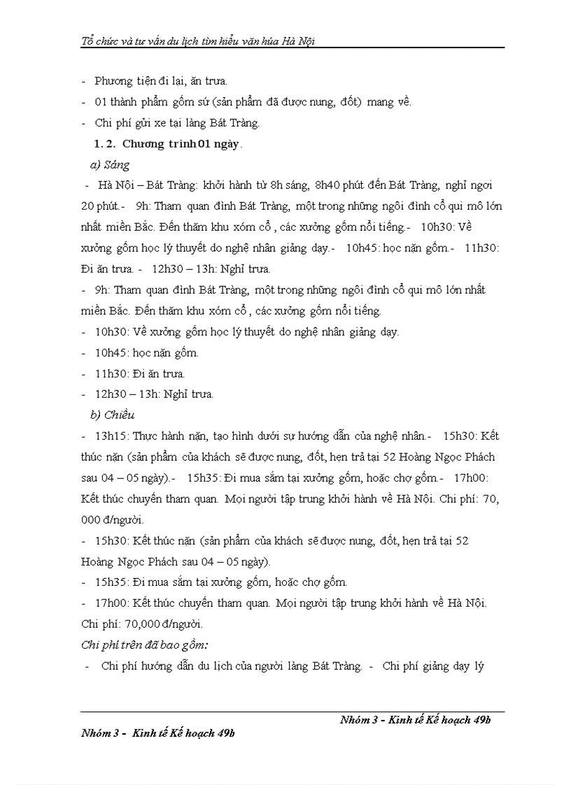 image for page Tổ chức và tư vấn du lịch tìm hiểu văn hóa Hà Nội