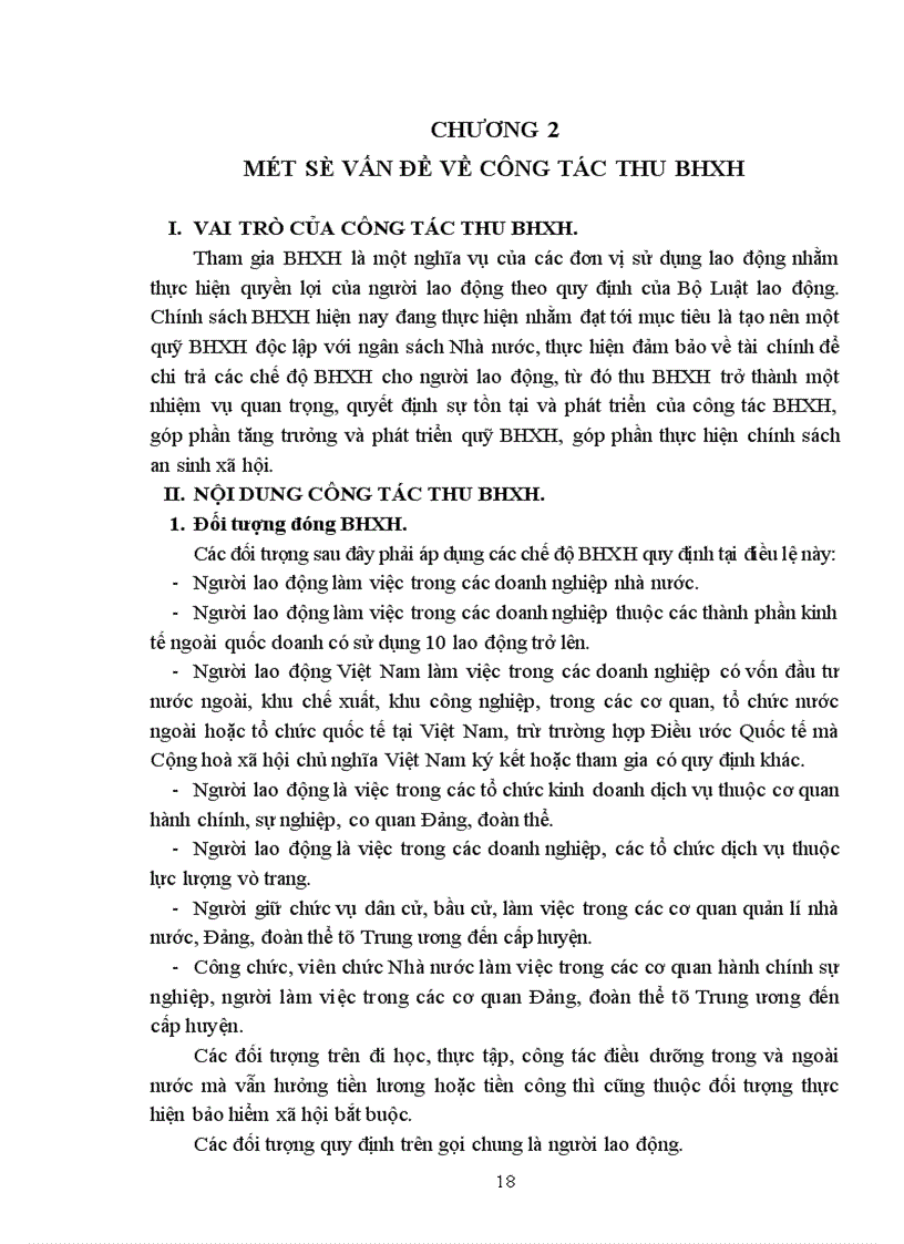 image for page Thực trạng công tác quản lý thu quỹ BHXH ở cơ quan BHXH Quận Đống Đa