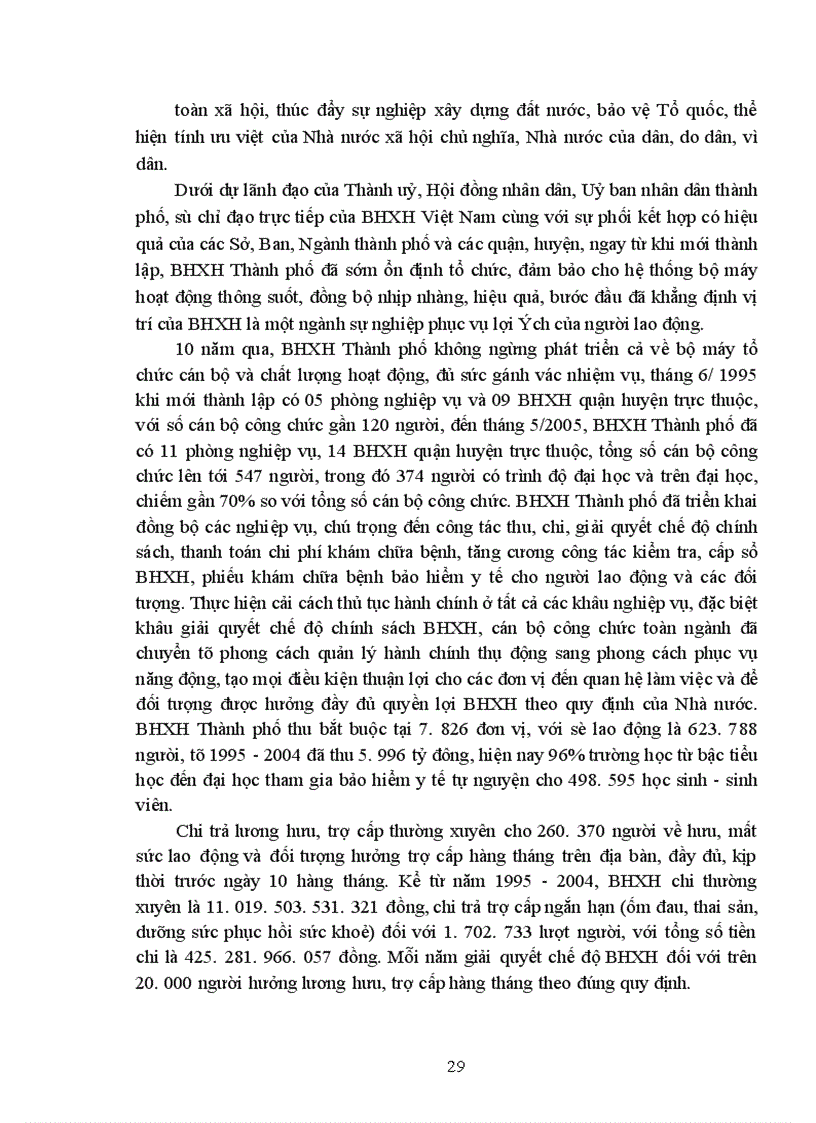 image for page Thực trạng công tác quản lý thu quỹ BHXH ở cơ quan BHXH Quận Đống Đa