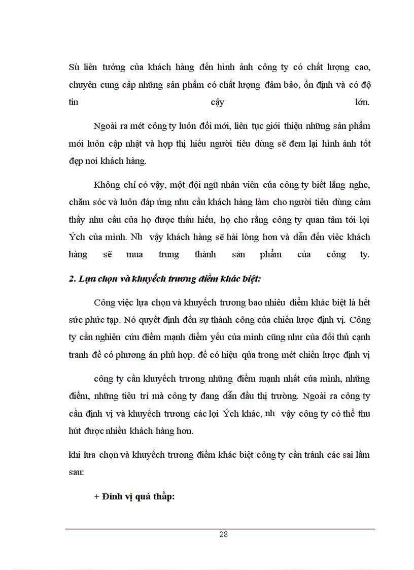 image for page Xây dựng chiến lược định vị thị trường cho các sản phẩm điện tử điện lạnh của công ty TNHH HASA