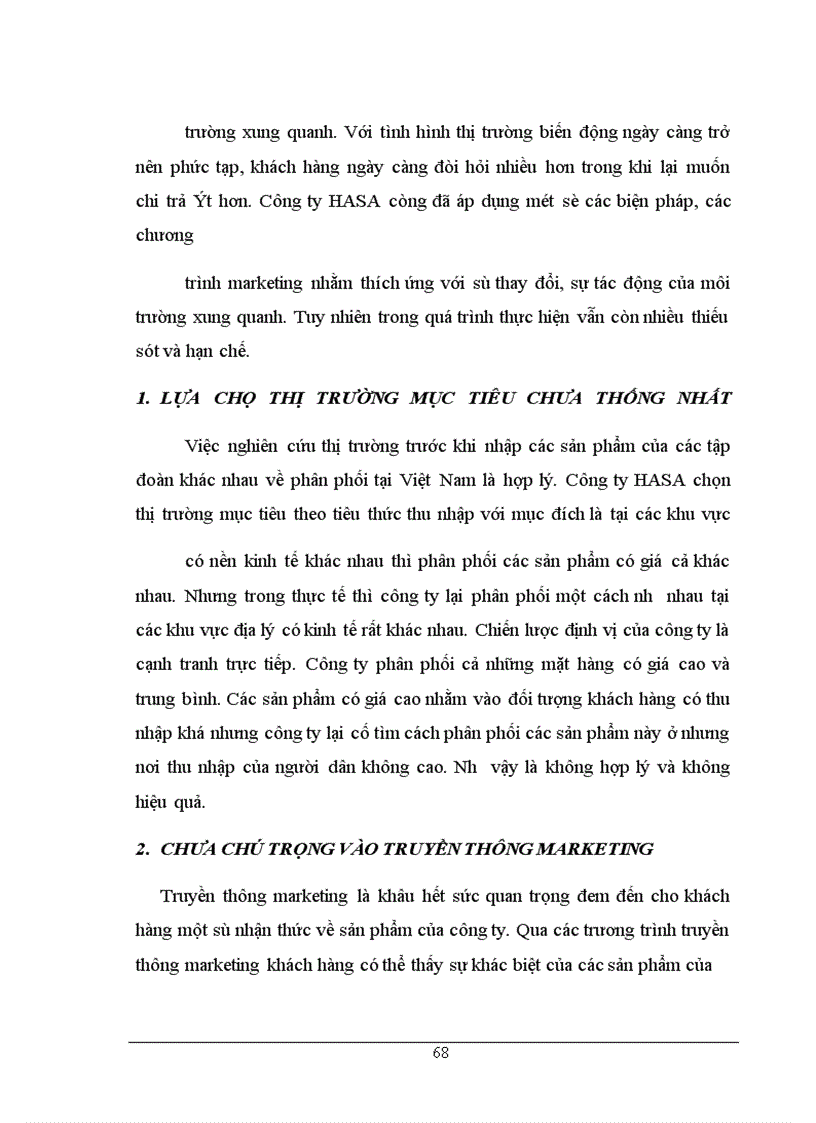 image for page Xây dựng chiến lược định vị thị trường cho các sản phẩm điện tử điện lạnh của công ty TNHH HASA