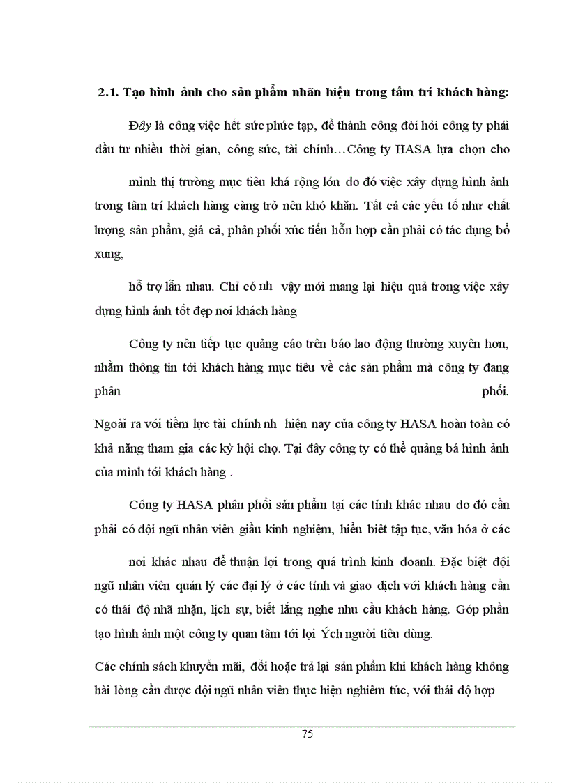 image for page Xây dựng chiến lược định vị thị trường cho các sản phẩm điện tử điện lạnh của công ty TNHH HASA