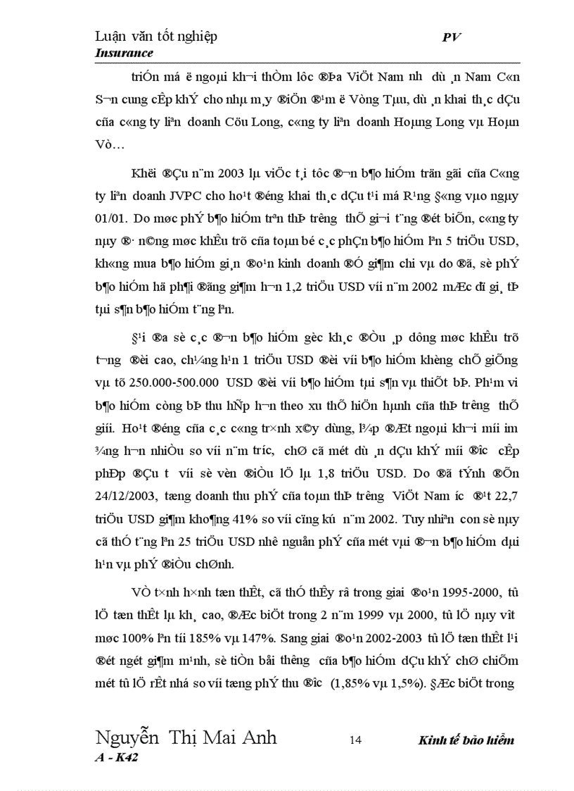 image for page Hoạt động tái bảo hiểm dầu khí tại công ty bảo hiểm dầu khí Việt Nam