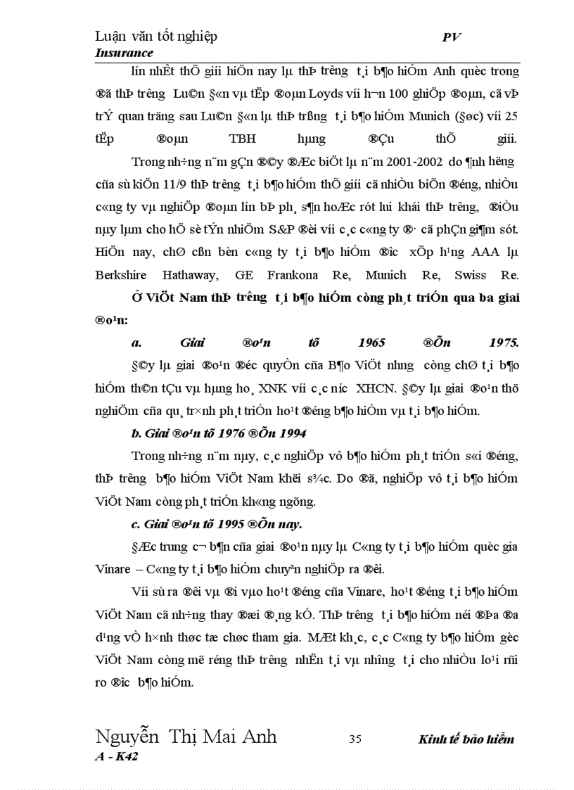 image for page Hoạt động tái bảo hiểm dầu khí tại công ty bảo hiểm dầu khí Việt Nam