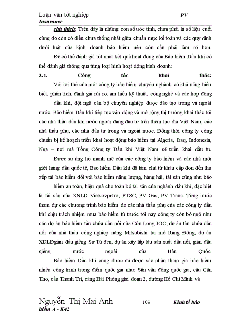 image for page Hoạt động tái bảo hiểm dầu khí tại công ty bảo hiểm dầu khí Việt Nam