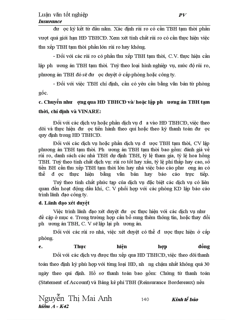 image for page Hoạt động tái bảo hiểm dầu khí tại công ty bảo hiểm dầu khí Việt Nam