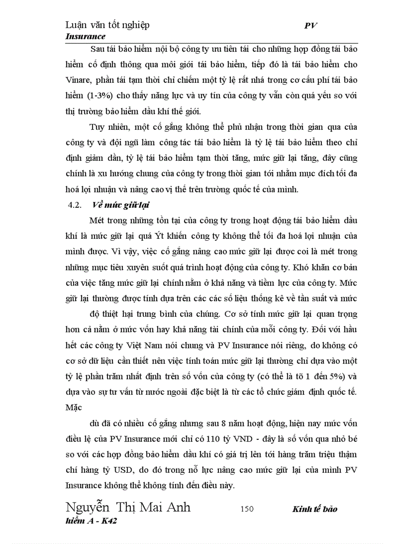 image for page Hoạt động tái bảo hiểm dầu khí tại công ty bảo hiểm dầu khí Việt Nam