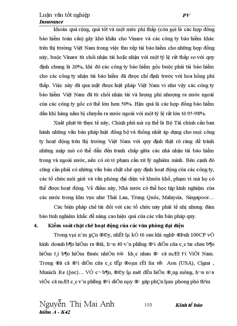 image for page Hoạt động tái bảo hiểm dầu khí tại công ty bảo hiểm dầu khí Việt Nam