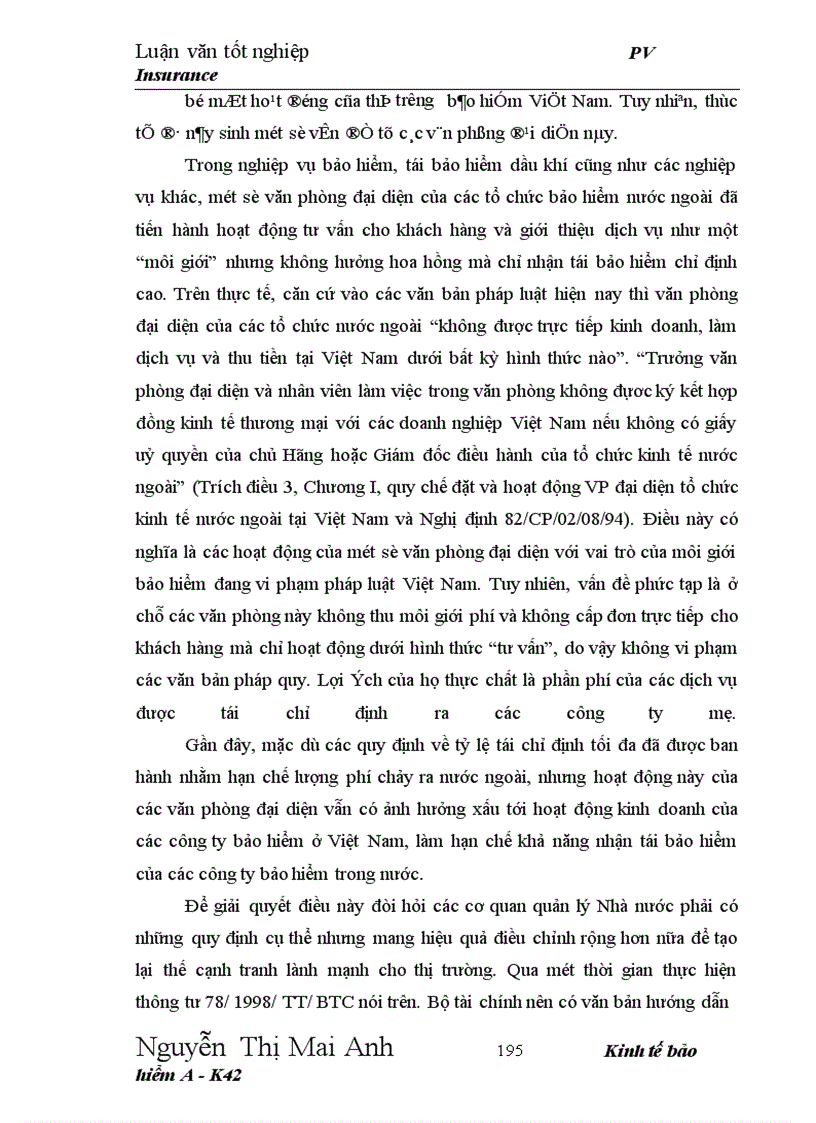 image for page Hoạt động tái bảo hiểm dầu khí tại công ty bảo hiểm dầu khí Việt Nam