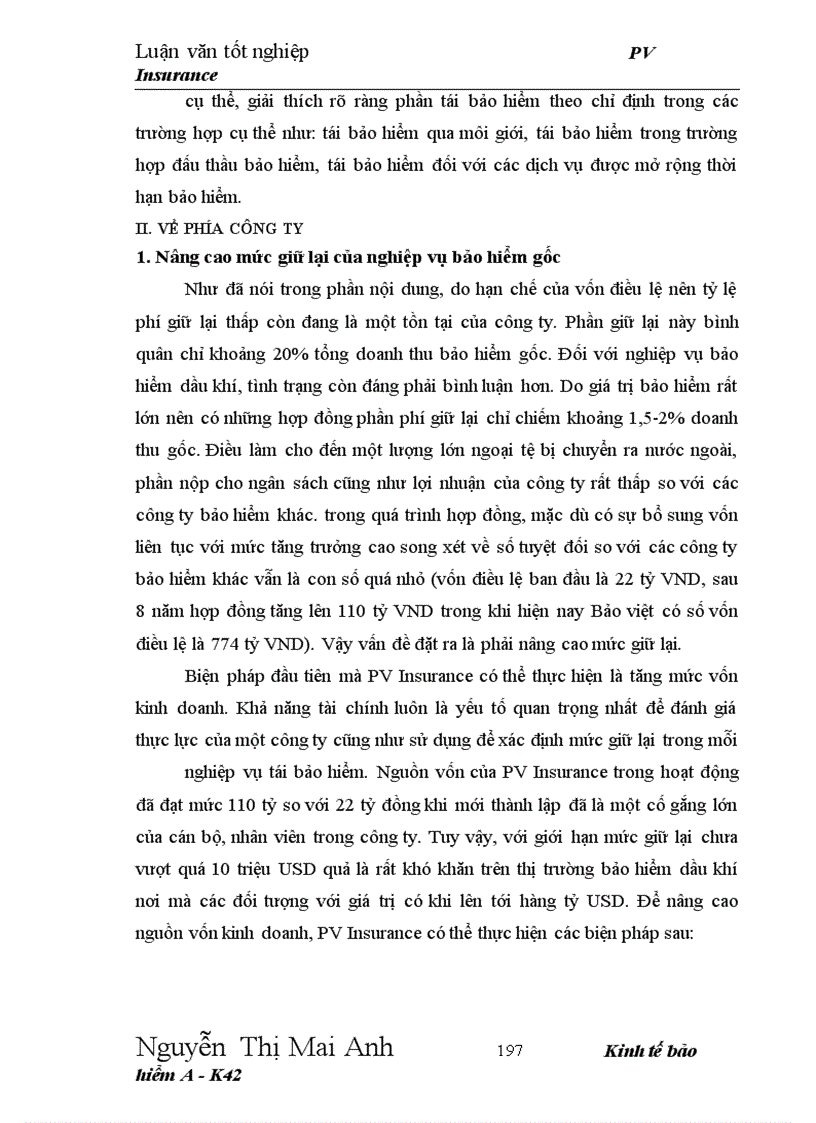 image for page Hoạt động tái bảo hiểm dầu khí tại công ty bảo hiểm dầu khí Việt Nam