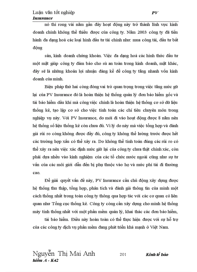 image for page Hoạt động tái bảo hiểm dầu khí tại công ty bảo hiểm dầu khí Việt Nam