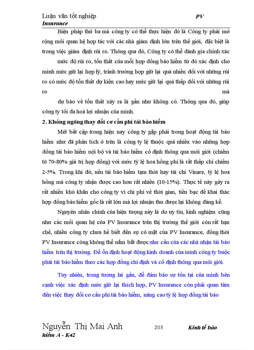 image for page Hoạt động tái bảo hiểm dầu khí tại công ty bảo hiểm dầu khí Việt Nam