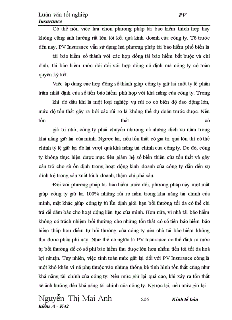 image for page Hoạt động tái bảo hiểm dầu khí tại công ty bảo hiểm dầu khí Việt Nam