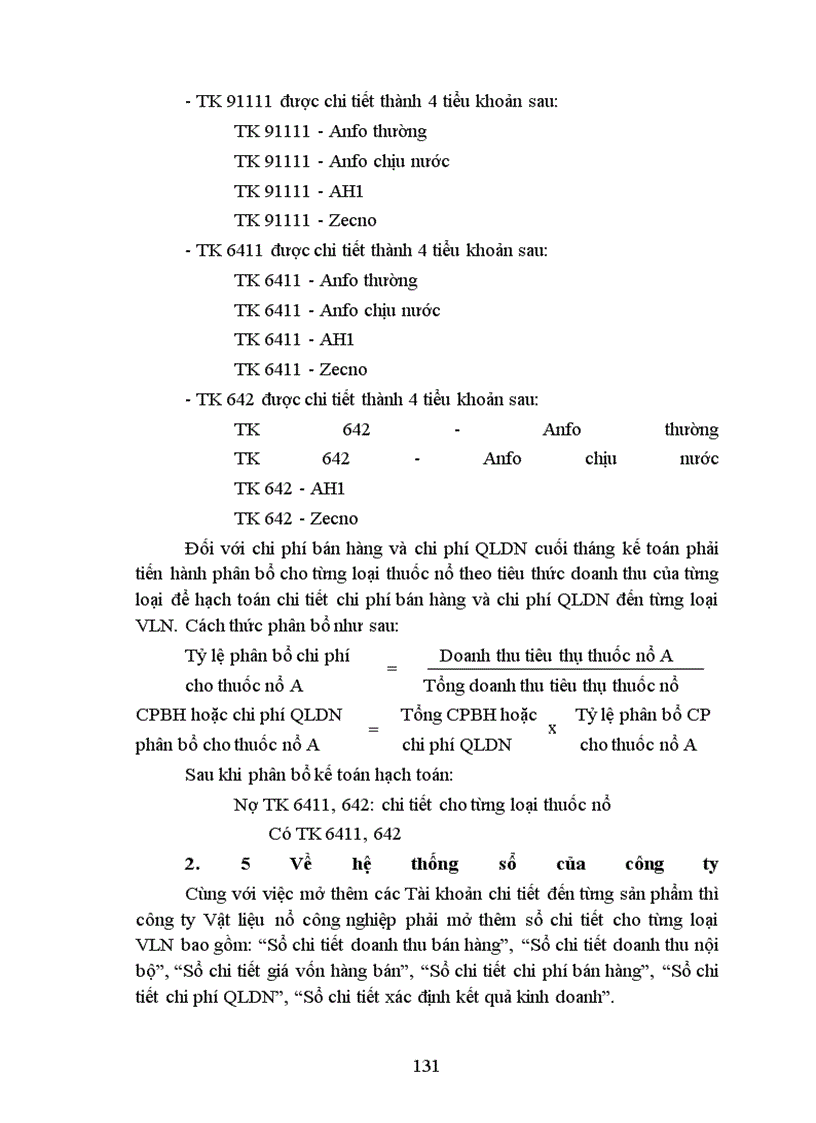 image for page Hoàn thiện công tác kế toán tiêu thụ và xác định kết quả tiêu thụ thành phẩm ở Công ty TNHH Vật liệu nổ công nghiệp