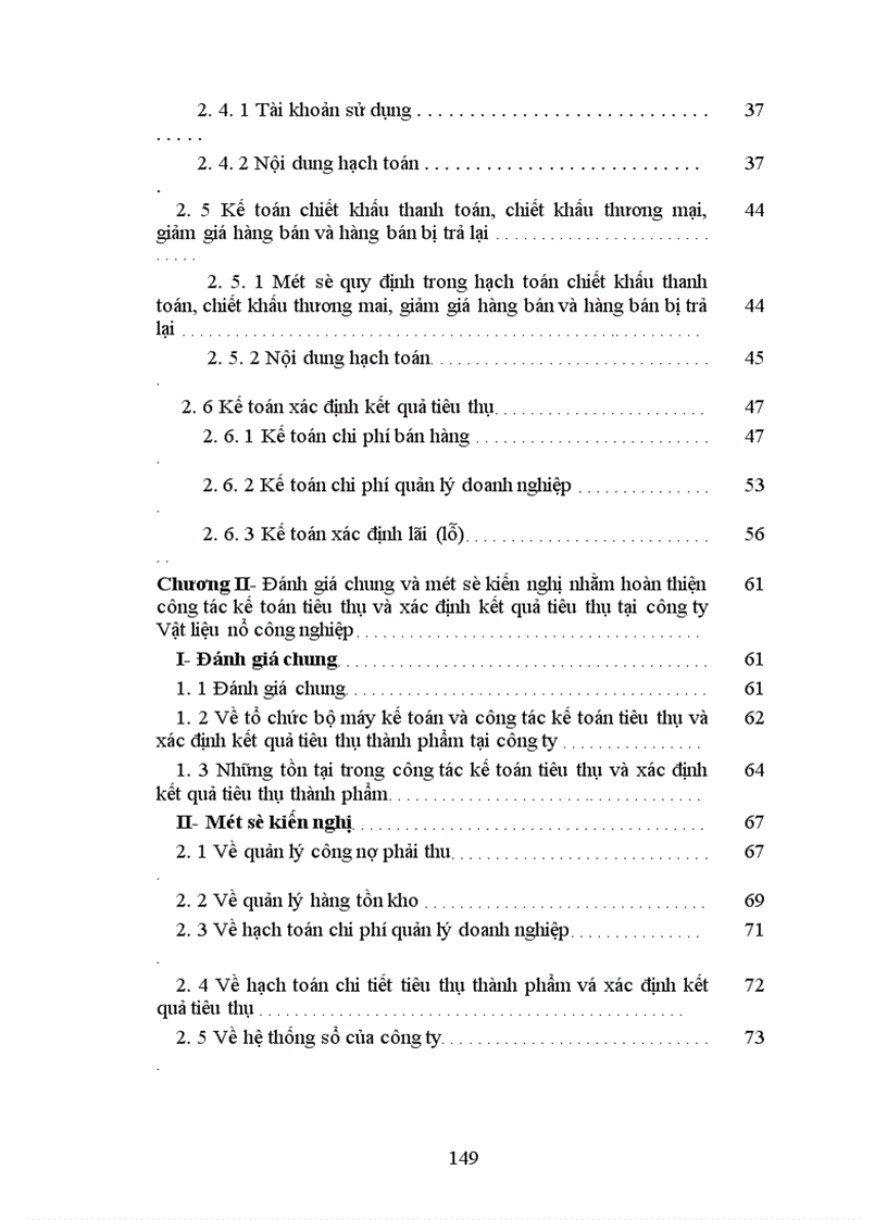 image for page Hoàn thiện công tác kế toán tiêu thụ và xác định kết quả tiêu thụ thành phẩm ở Công ty TNHH Vật liệu nổ công nghiệp
