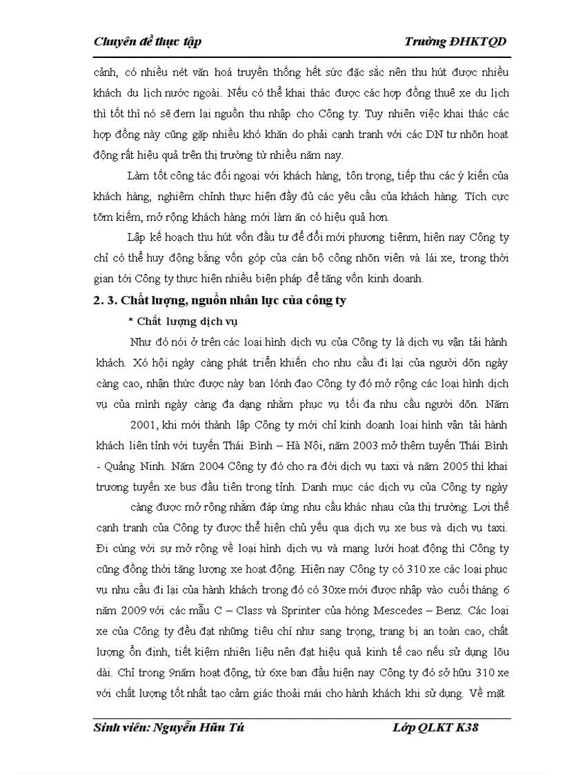 image for page Báo cáo thực tập tại Công ty cổ phần Hoàng Hà