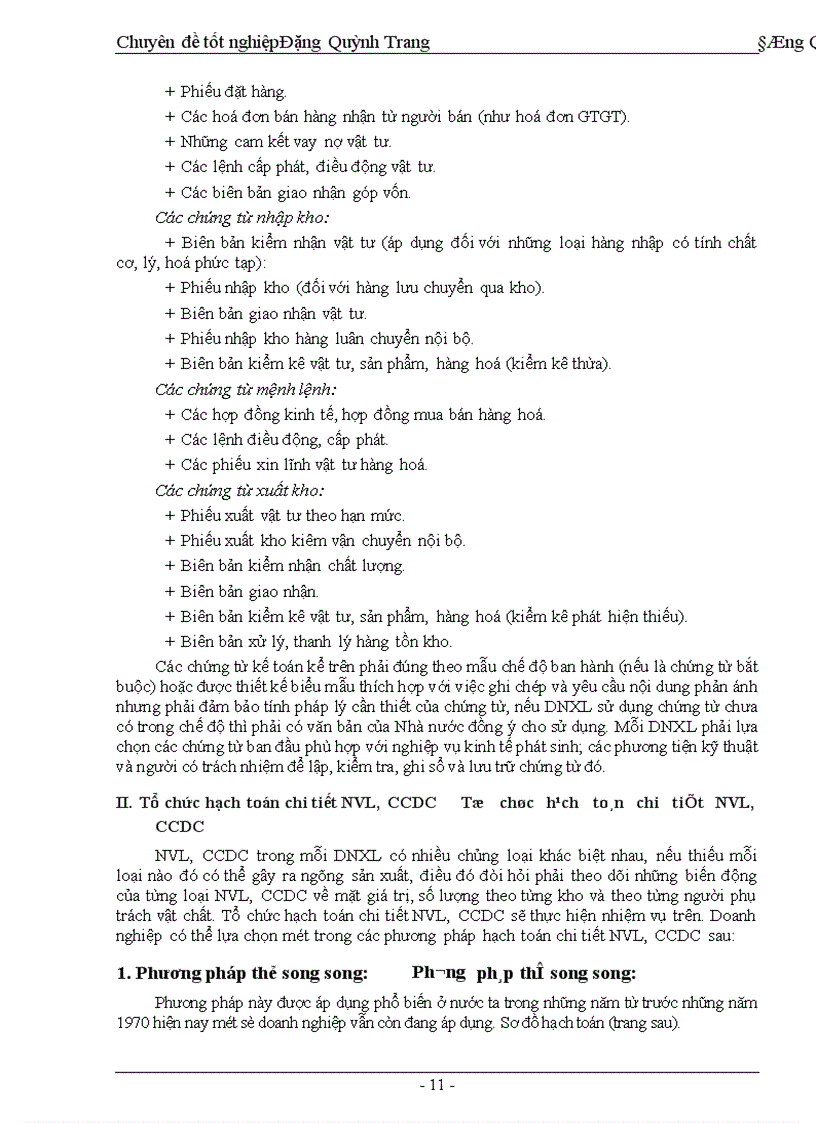 image for page Hoàn thiện công tác tổ chức hạch toán nguyên vật liệu, công cụ dụng cụ với việc nâng cao hiệu quả sử dụng vốn lưu động ở Công ty Phát triển kỹ thuật xây dựng