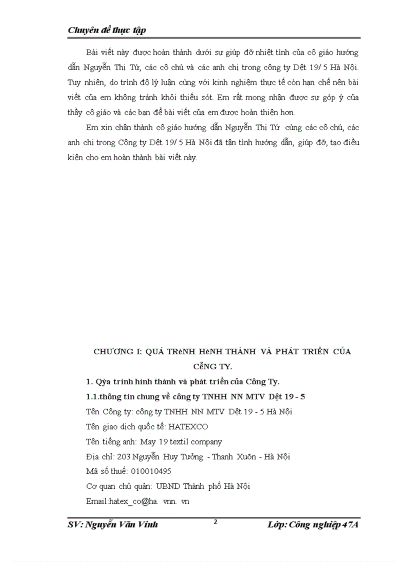 image for page Một số giải pháp hoàn thiện công tác quản trị nhân lực trong công ty Dệt 19-5