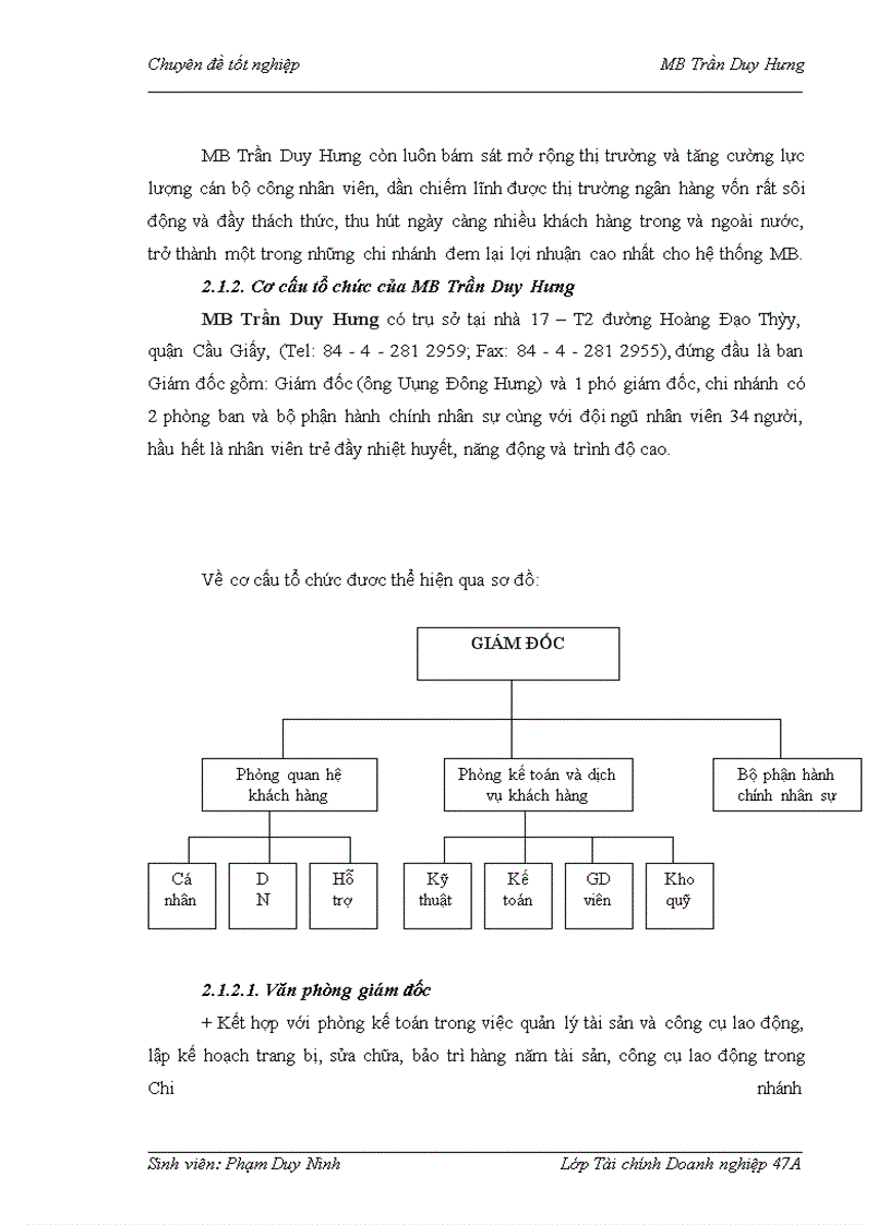 image for page Mở rộng hoạt động cho vay tiêu dùng tại Ngân hàng Thương mại Cổ phần Quân đội – Chi nhánh Trần Duy Hưng