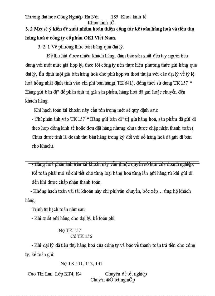 image for page Hoàn thiện kế toán hàng hoá và tiêu thụ hàng hoá tại công ty cổ phần OKI Việt Nam