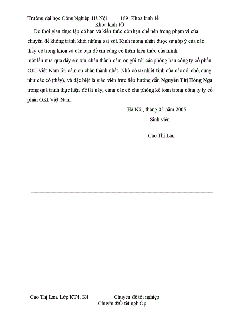 image for page Hoàn thiện kế toán hàng hoá và tiêu thụ hàng hoá tại công ty cổ phần OKI Việt Nam