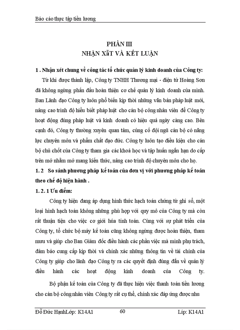 image for page Kế toán tiền lương và các khoản trích theo lương tại Công ty TNHH Thương mại -điện tử Hoàng Sơn