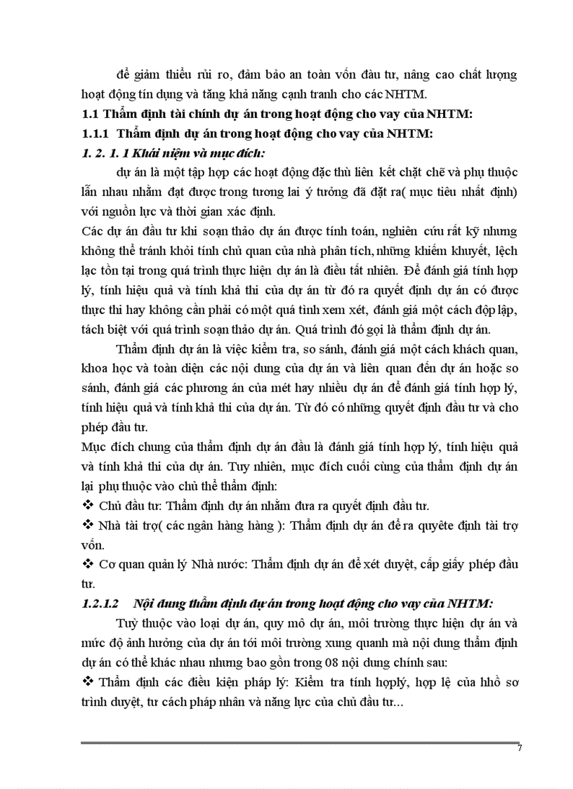 image for page Giải pháp nâng cao chất lượng công tác thẩm định tài chính dự án trong hoạt động cho vay tại Chi nhánh Ngân hàng Công thương Cầu Giấy.