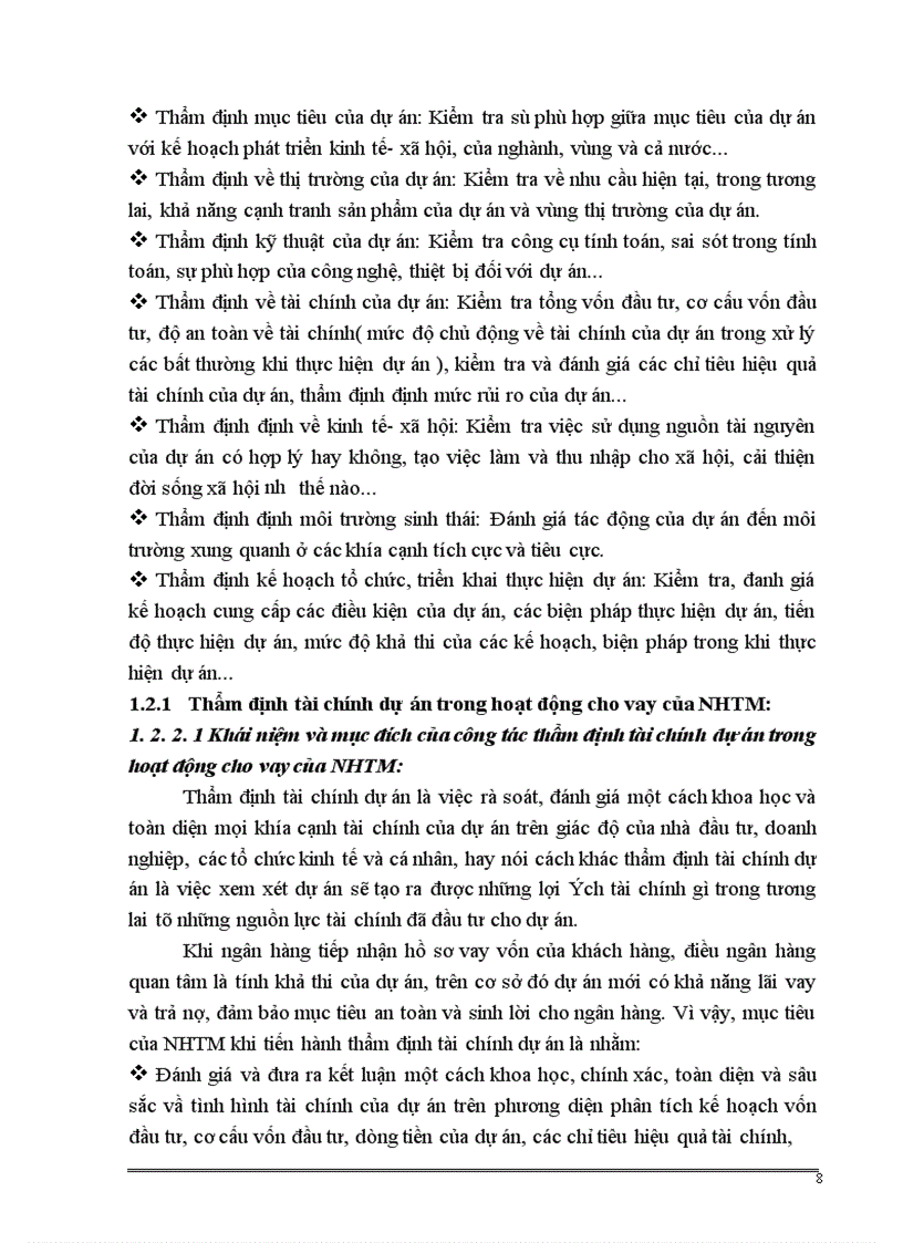 image for page Giải pháp nâng cao chất lượng công tác thẩm định tài chính dự án trong hoạt động cho vay tại Chi nhánh Ngân hàng Công thương Cầu Giấy.