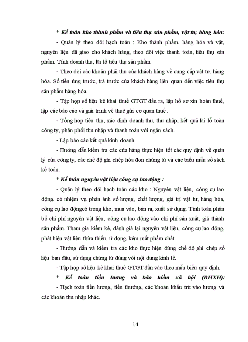 image for page Báo cáo thực tập tại Công ty cổ phần may Nam Hà.