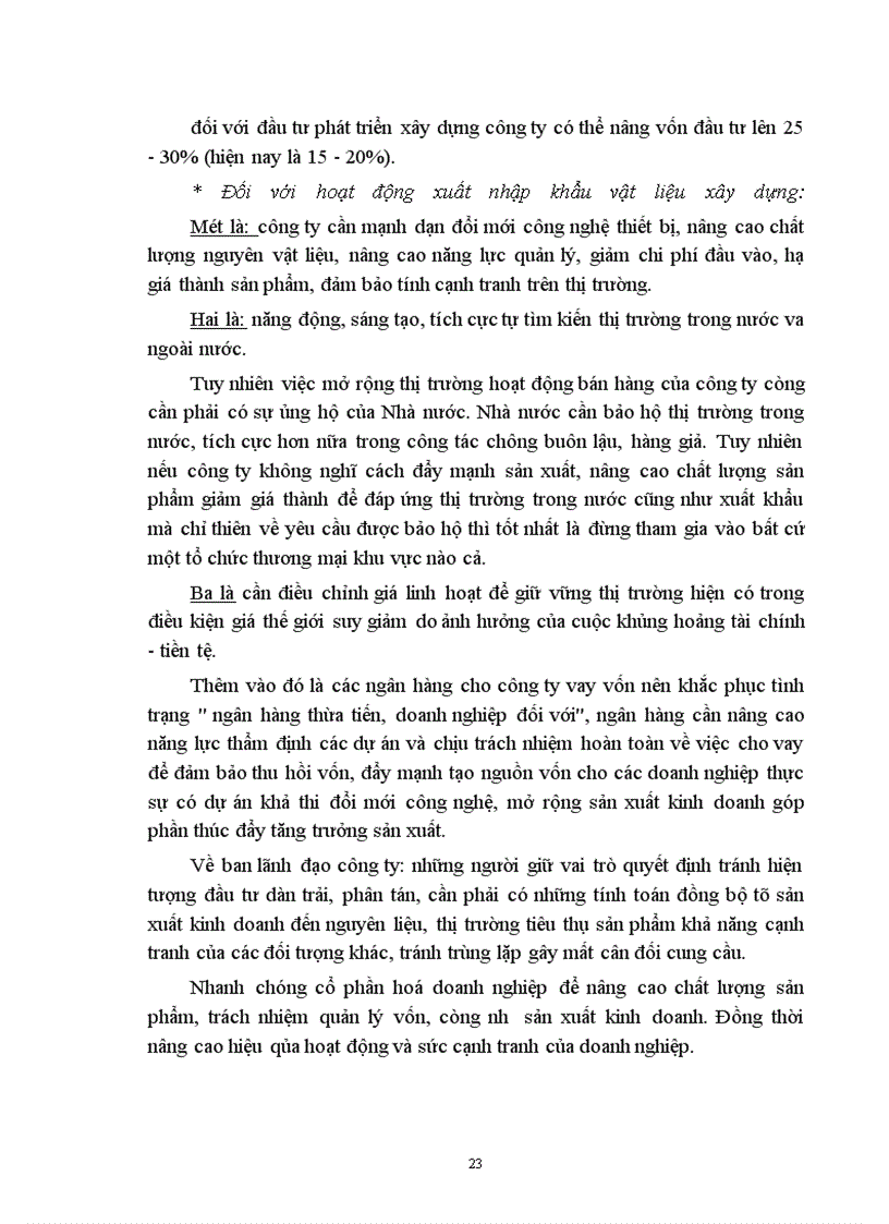 image for page Chiến lược kinh doanh công ty xây lắp XNK vật liệu xây dựng kỹ thuật