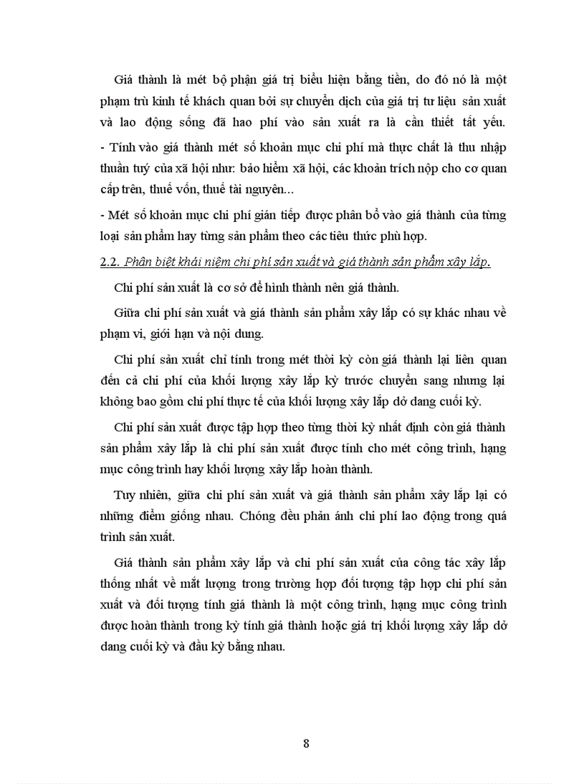 image for page Hoàn thiện công tác kế toán tập hợp chi phí sản xuất và tính giá thành sản phẩm ở Công ty xây dựng và phát triển hạ tầng Licogi.