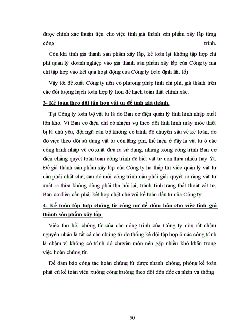 image for page Hoàn thiện công tác kế toán tập hợp chi phí sản xuất và tính giá thành sản phẩm ở Công ty xây dựng và phát triển hạ tầng Licogi.