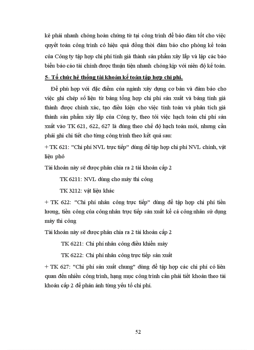 image for page Hoàn thiện công tác kế toán tập hợp chi phí sản xuất và tính giá thành sản phẩm ở Công ty xây dựng và phát triển hạ tầng Licogi.
