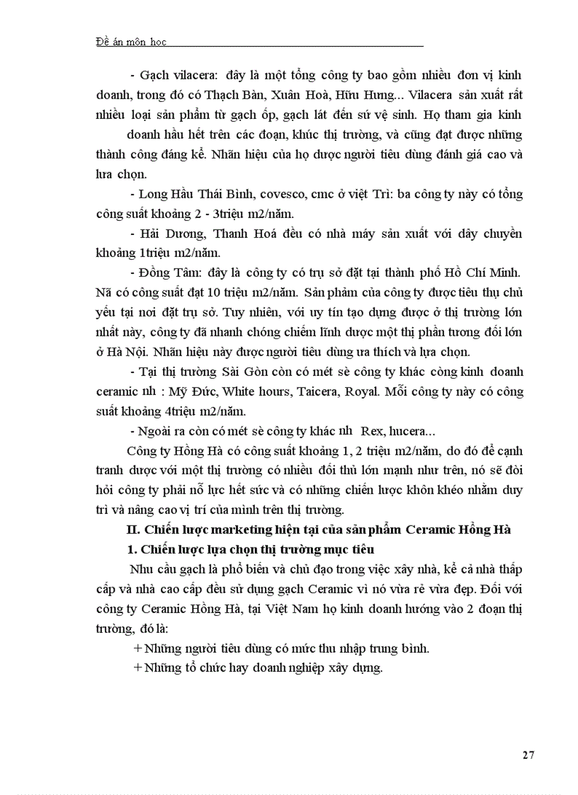 image for page Hoàn thiện chiến lược xây dưng nhãn hiệu Ceramic Hồng Hà