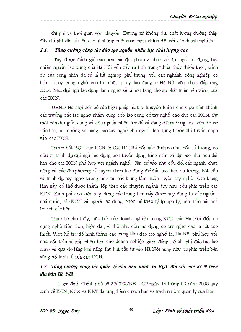 image for page Giải pháp phát triển bền vững các KCN trên địa bàn thành phố Hà Nội giai đoạn 2011 - 2020