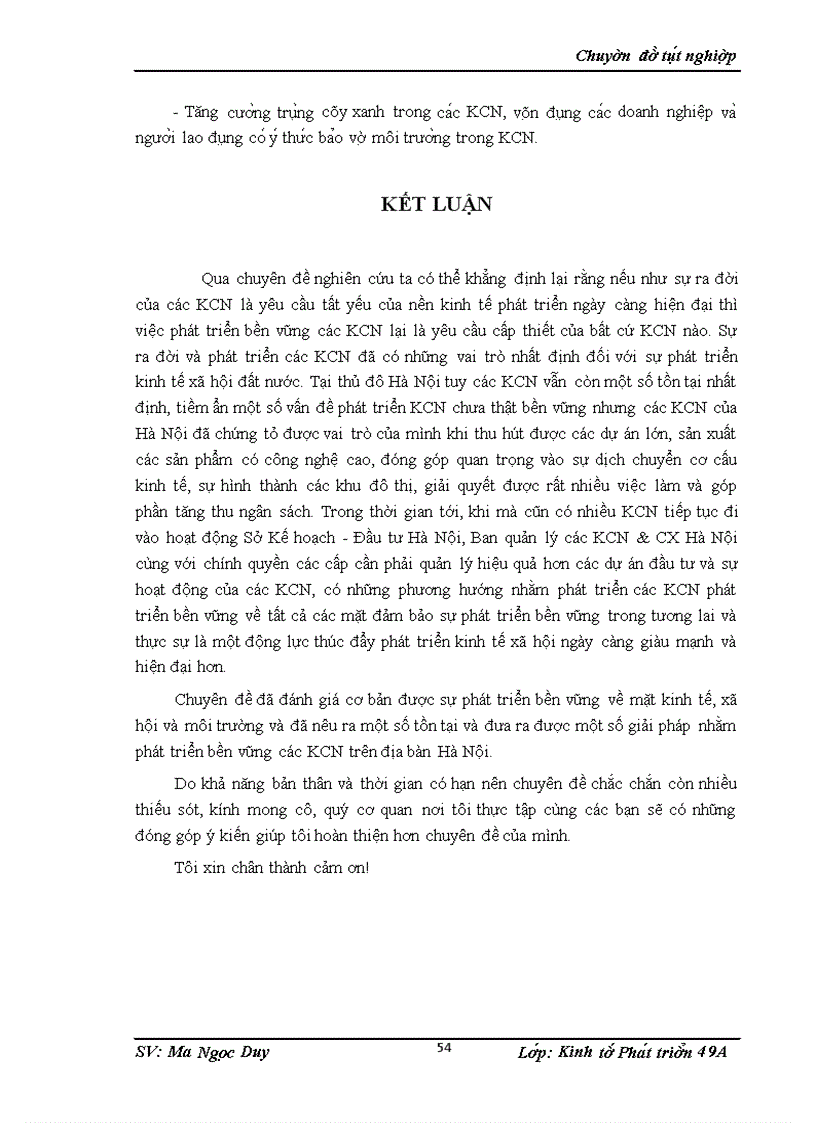 image for page Giải pháp phát triển bền vững các KCN trên địa bàn thành phố Hà Nội giai đoạn 2011 - 2020