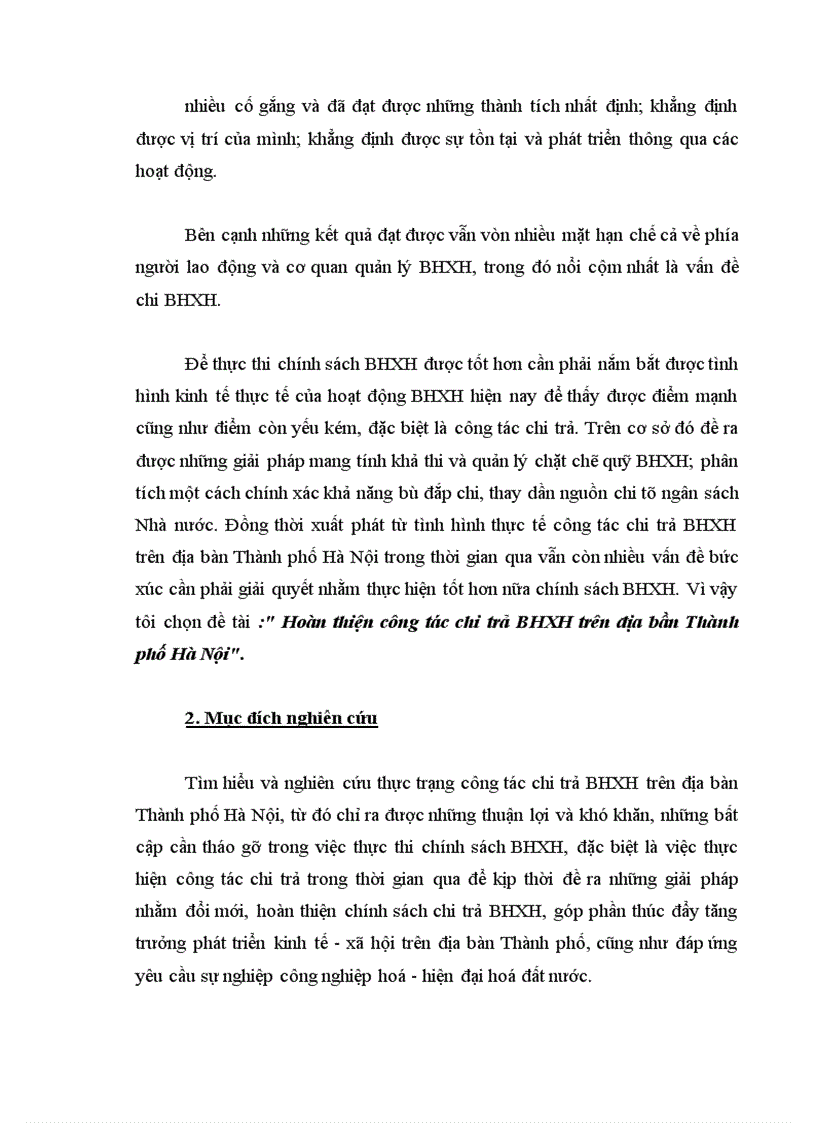 image for page Hoàn thiện công tác chi trả BHXH trên địa bần Thành phố Hà Nội