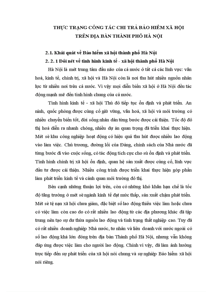 image for page Hoàn thiện công tác chi trả BHXH trên địa bần Thành phố Hà Nội