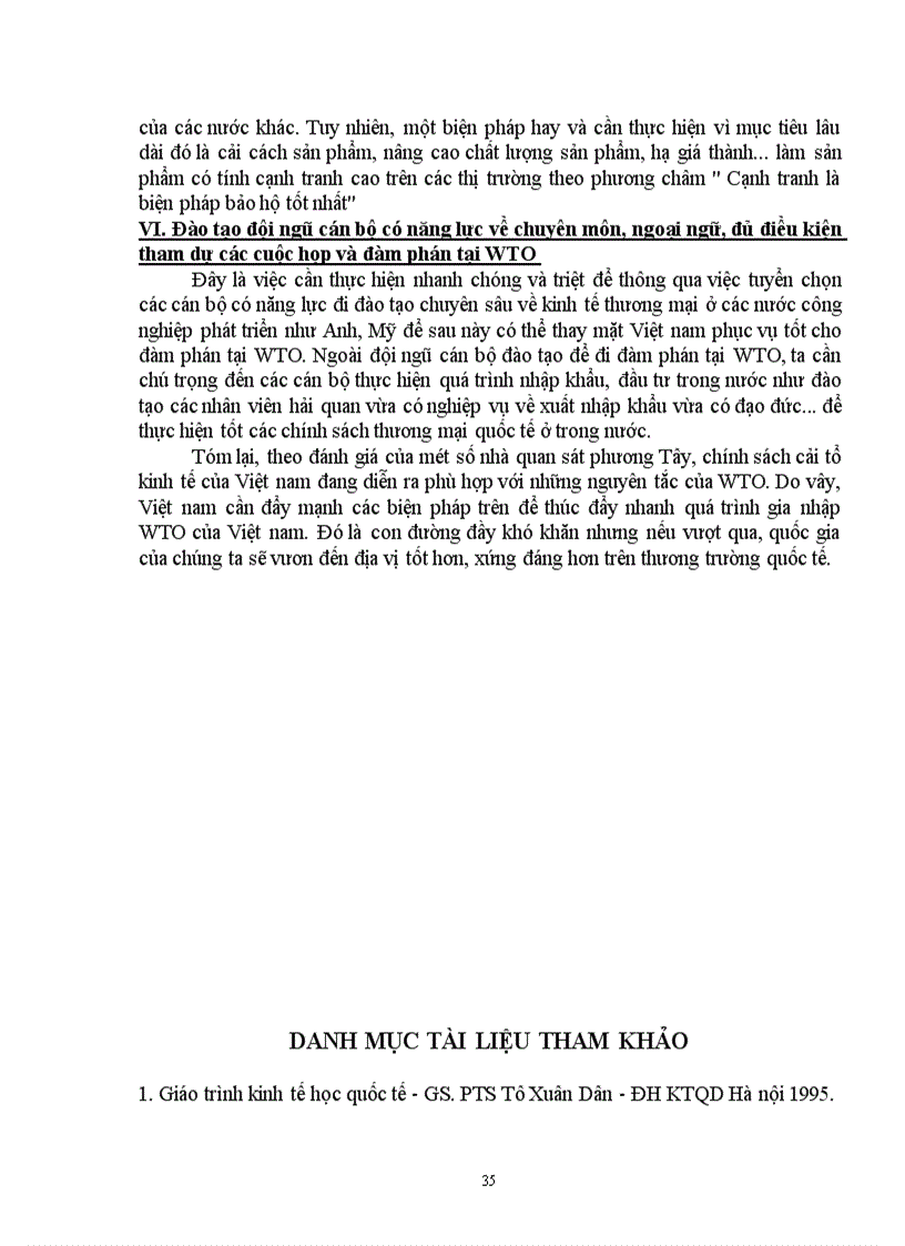 image for page Một số điều kiện và giải pháp chủ yếu để thúc đẩy quá trình tham gia có hiệu quả tổ chức thương mại thế giới (WTO) của Việt Nam