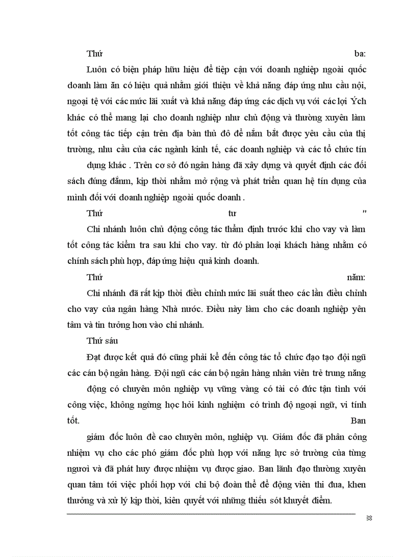 image for page Giải pháp mở rộng tín dụng đối với các doanh nghiệp ngoài quốc doanh tại chi nhánh NHNN-PTNT Hà Nội