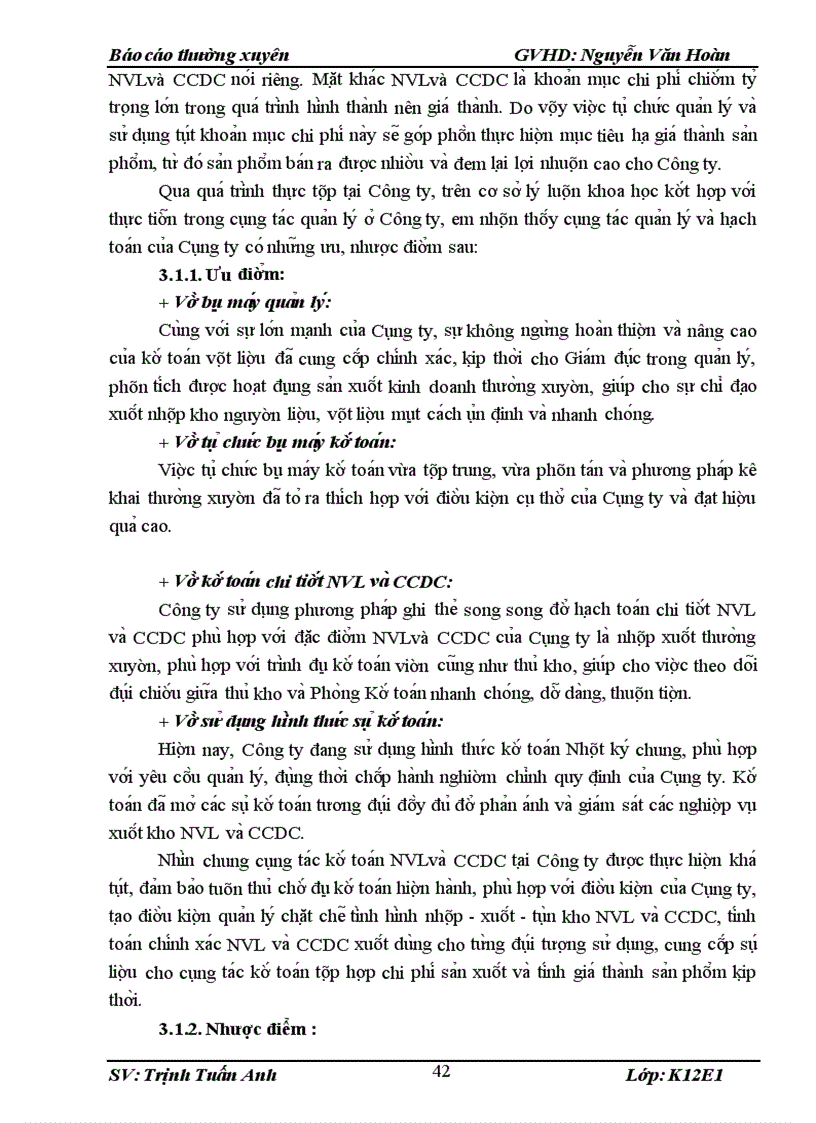 image for page Công tác kế toán NVL và CCDC tại Công ty TNHH Tân An Dương.