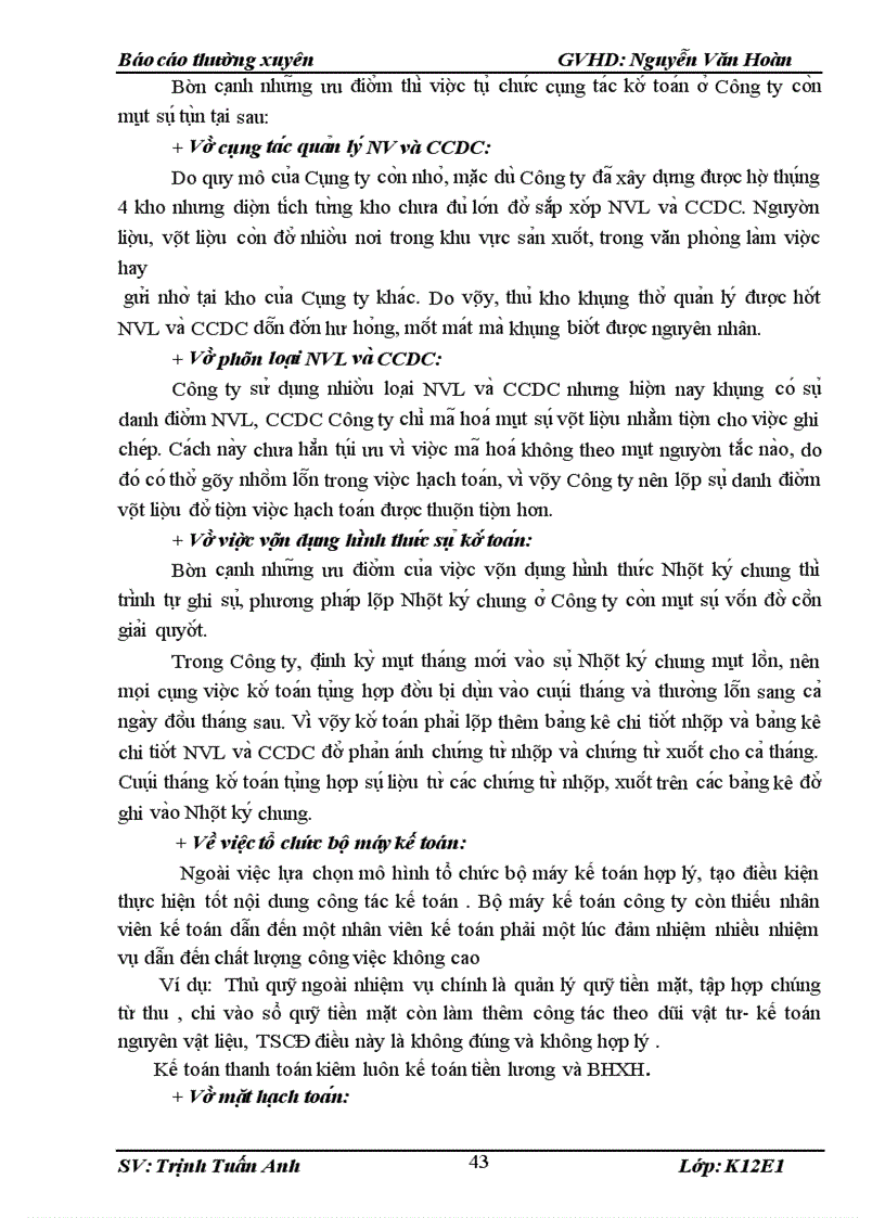image for page Công tác kế toán NVL và CCDC tại Công ty TNHH Tân An Dương.
