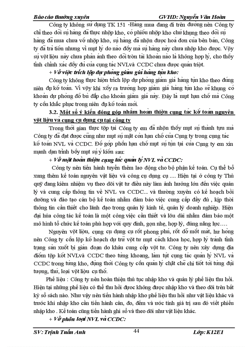 image for page Công tác kế toán NVL và CCDC tại Công ty TNHH Tân An Dương.