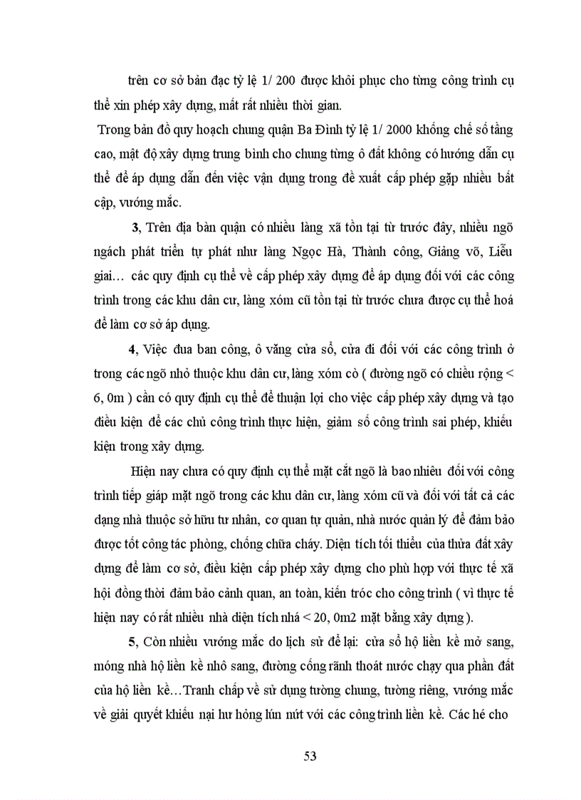 image for page Thực trạng quản lý quy hoạch và cấp giấy phép xây dựng trên địa bàn Quận Ba Đình