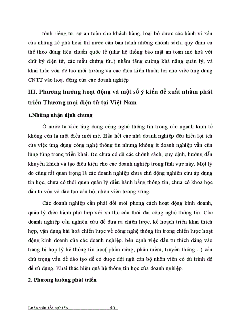image for page Một số giải pháp phát triển hoạt động bán hàng bằng hình thức thương mại điện tử ở Việt Nam